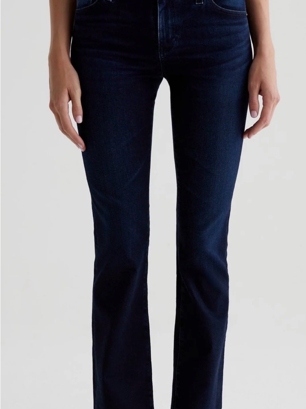 Ag Adriano Goldschmied Dark Indigo The Angel Bootcut Jean - in great condition